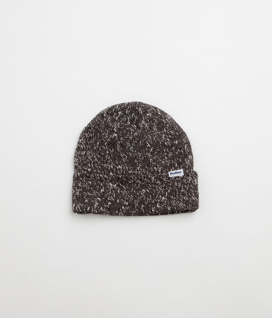 Butter Goods Speckle Beanie in Charcoal