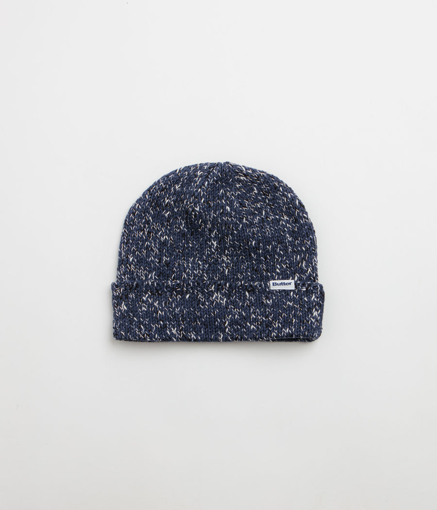 Butter Goods Speckle Beanie in Navy