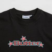 Butter Goods Star Logo T-Shirt - Black thumbnail