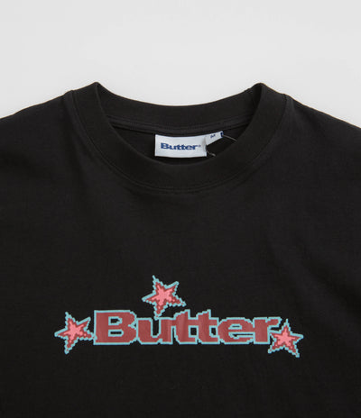 Butter Goods Star Logo T-Shirt - Black