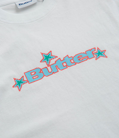 Butter Goods Star Logo T-Shirt - White