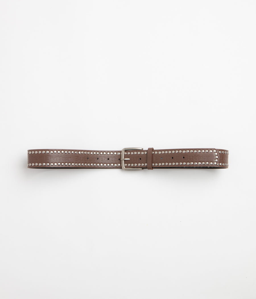 Butter Goods Studded Belt - Brown