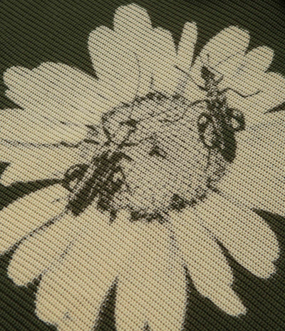 Butter Goods Sunflower Knit Sweatshirt - Army
