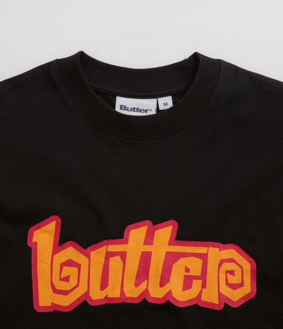 Butter Goods Swirl T-Shirt - Black