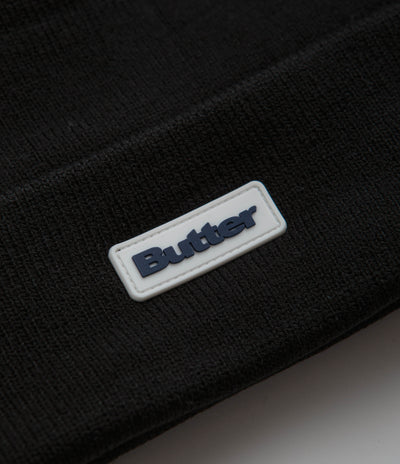 Butter Goods Tall Cuff Beanie - Black