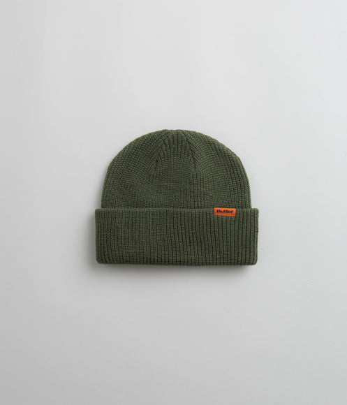 Butter Goods Tall Wharfie Beanie - Army