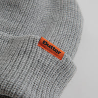 Butter Goods Tall Wharfie Beanie - Ash Grey thumbnail