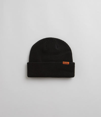 Butter Goods Tall Wharfie Beanie - Black