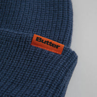 Butter Goods Tall Wharfie Beanie - Navy thumbnail