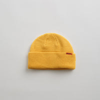 Butter Goods Tall Wharfie Beanie - Yellow thumbnail