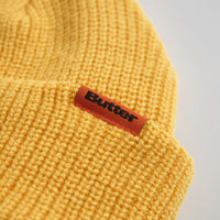 Butter Goods Tall Wharfie Beanie - Yellow thumbnail