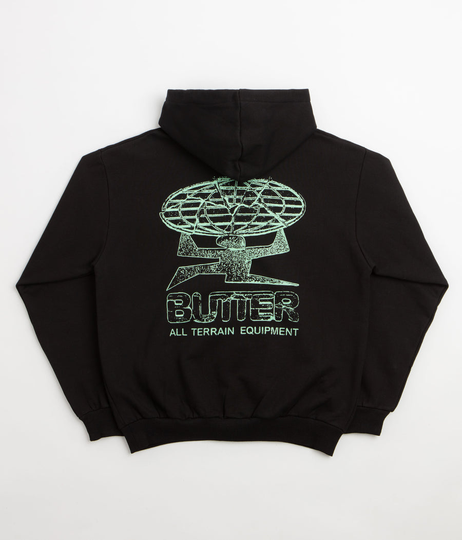 Butter Goods Terrain Hoodie - Black / Black