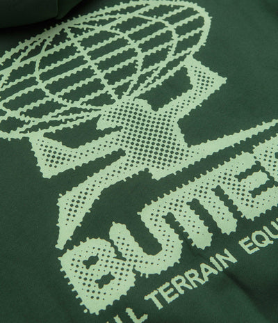 Butter Goods Terrain Hoodie in Dark Green