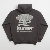 Butter Goods Terrain Hoodie in Washed Black thumbnail