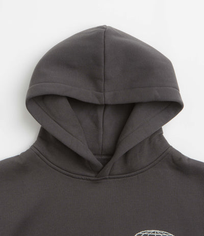 Butter Goods Terrain Hoodie in Washed Black