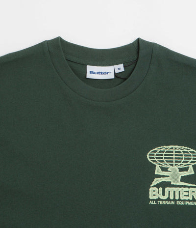 Butter Goods Terrain T-Shirt in Dark Forest