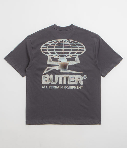 Butter Goods Terrain T-Shirt - Washed Black
