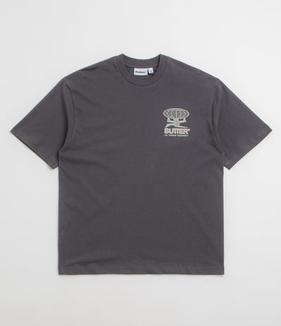Butter Goods Terrain T-Shirt in Washed Black