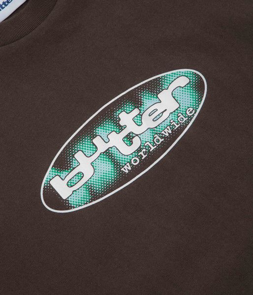 【BUTTER GOODS】 Vortex Tee, White Vortex T-Shirt White – Above The Clouds