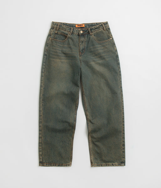 Butter Goods Warped Jeans - Dirty Wash Indigo | Flatspot