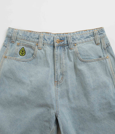 Butter Goods Weathergear Denim Shorts - Faded Light Wash