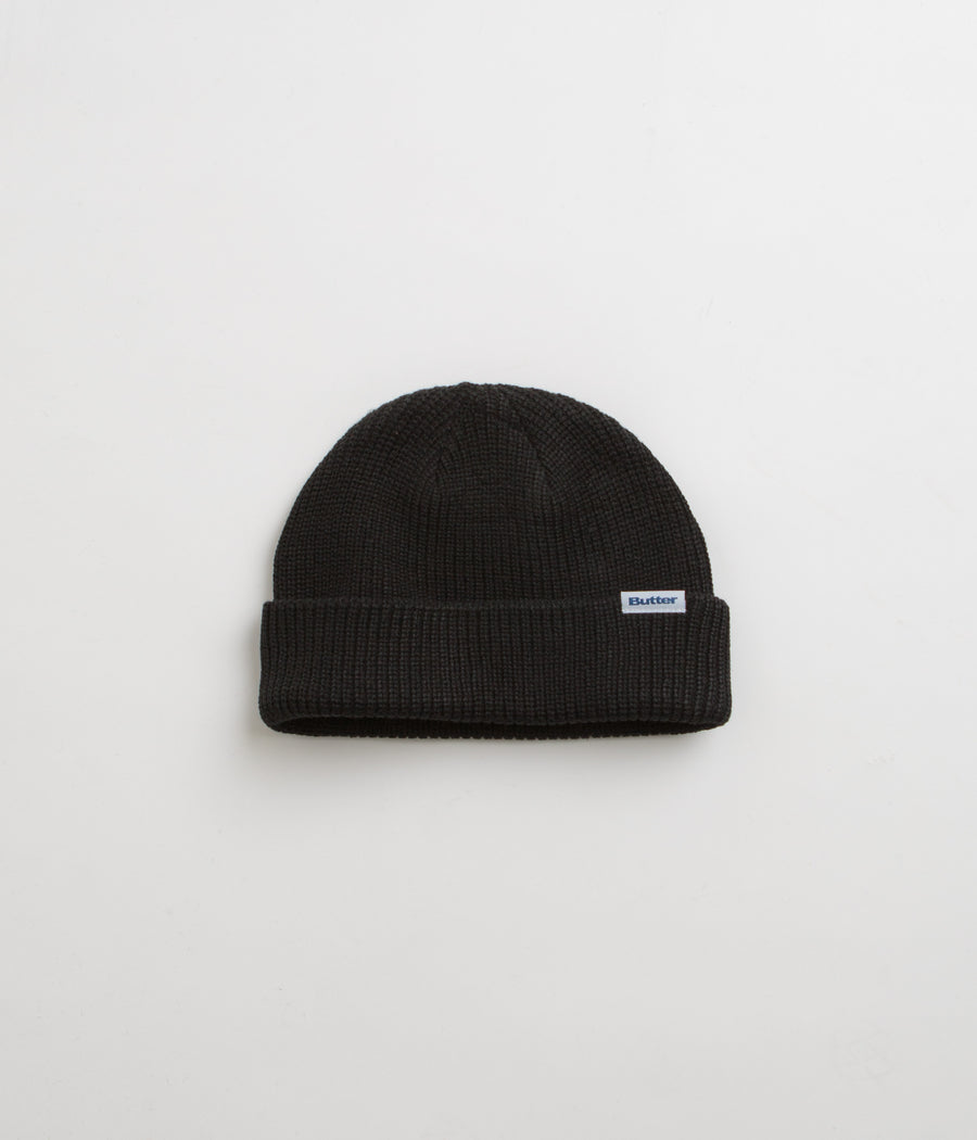 Butter Goods Wharfie Beanie - Black