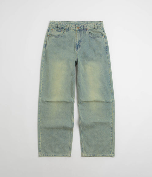 Butter Goods Wide Cut Jeans - Tinted Blue Wash