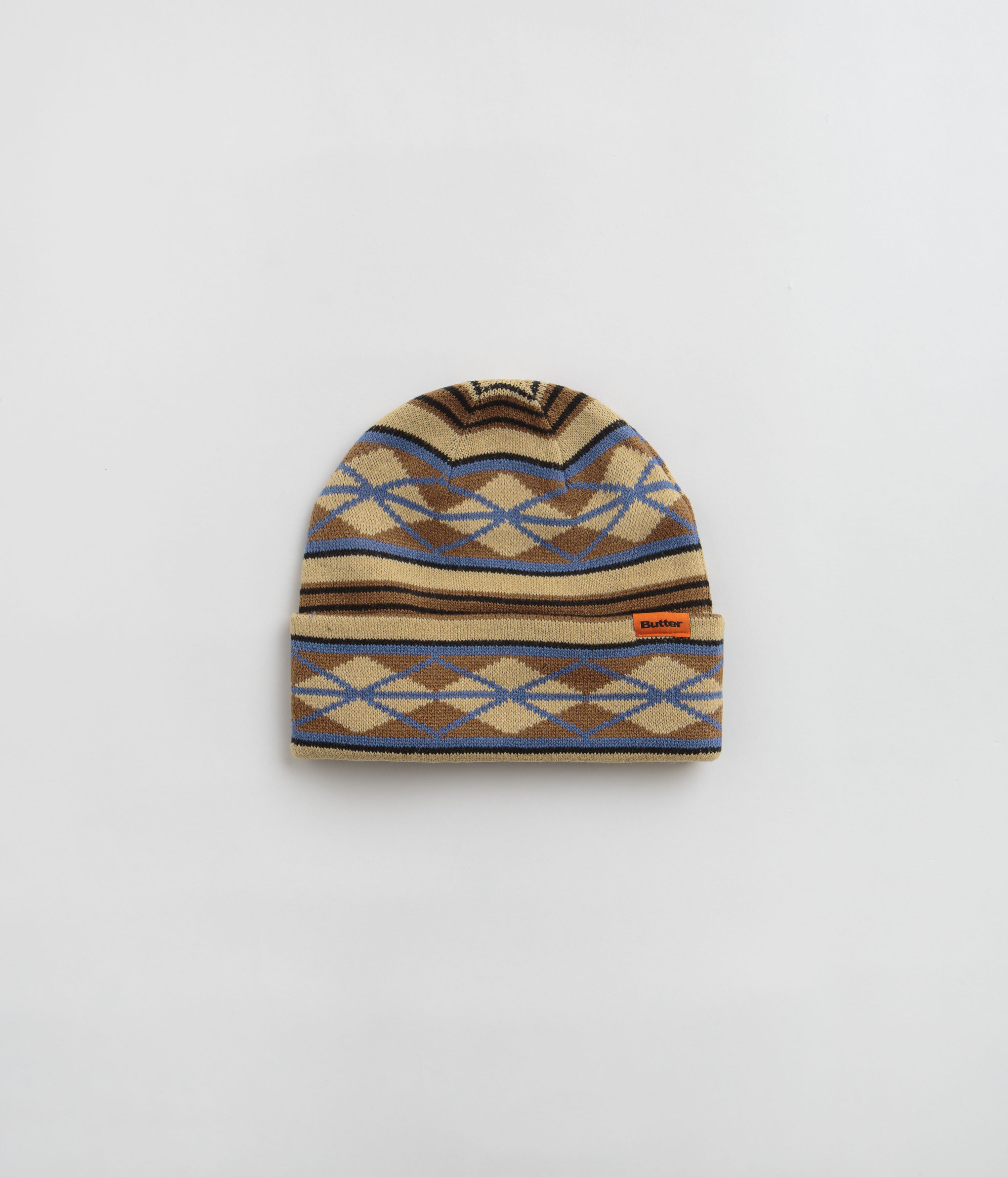 Butter Goods Wilson Cuff Beanie - Brown
