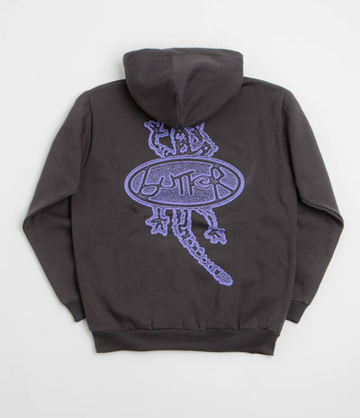 Butter Goods Wipeout Hoodie in Washed Black