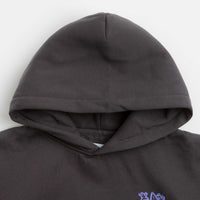 Butter Goods Wipeout Hoodie in Washed Black thumbnail