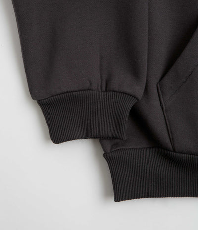 Butter Goods Wipeout Hoodie in Washed Black