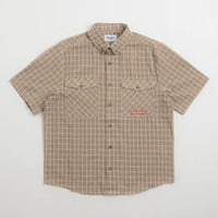 Butter Goods Witness Short Sleeve Shirt in Taupe thumbnail