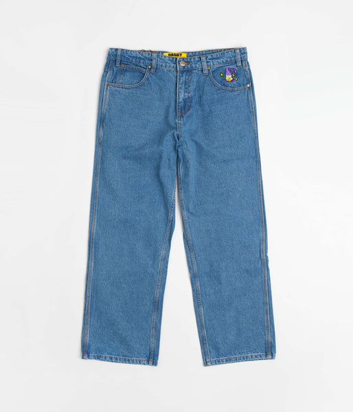 Butter Goods Wizard Jeans Washed Indigo Flatspot