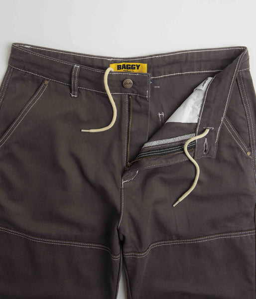 Butter Goods Work Double Knee Pants - Charcoal | Flatspot