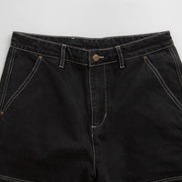 Butter Goods Work Double Knee Pants - Washed Black / Black thumbnail