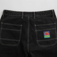 Butter Goods Work Double Knee Pants - Washed Black / Black thumbnail