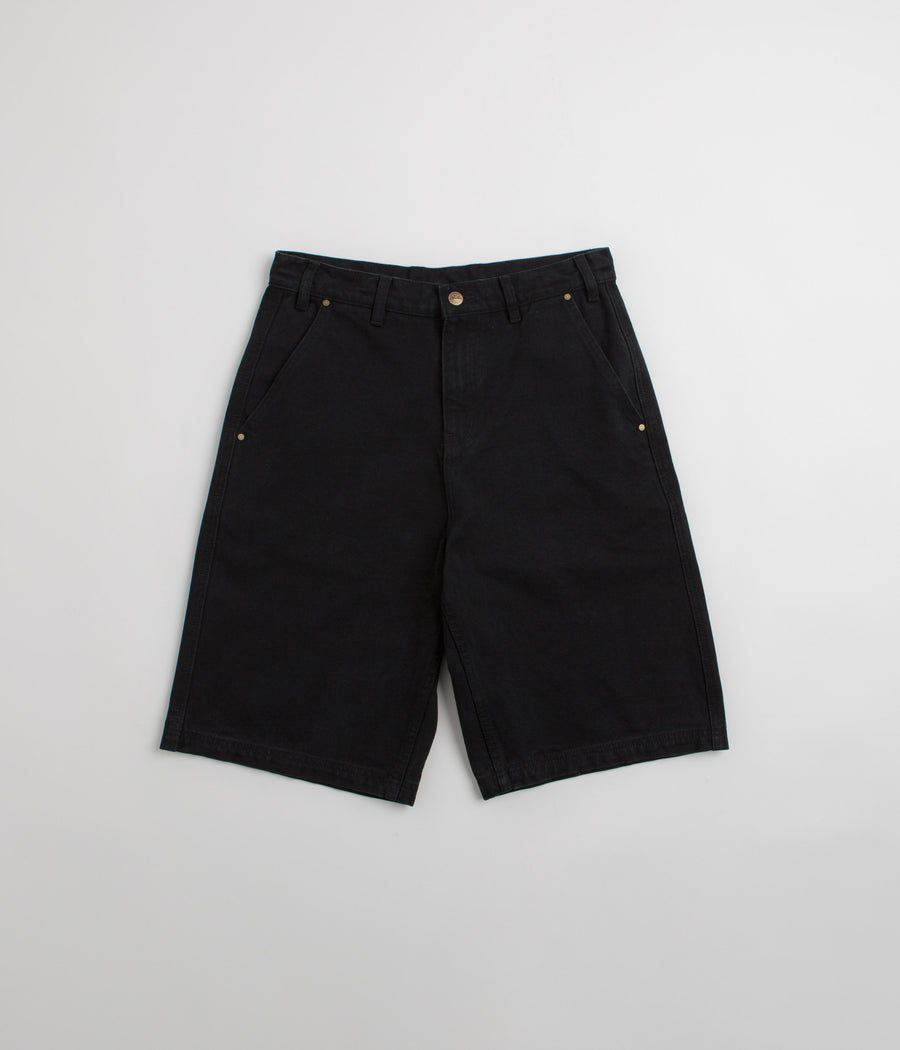 Butter Goods Work Shorts - Washed Black