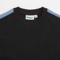 Butter Goods Worldwide Panelled T-Shirt in Black thumbnail