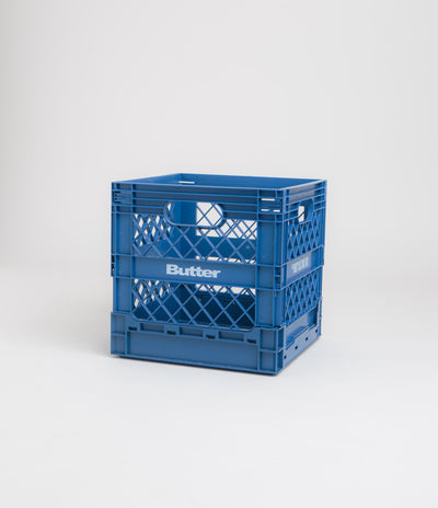 Butter Goods x Blue Note Collapsible Record Crate in Royal Blue
