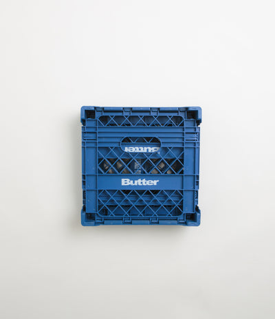 Butter Goods x Blue Note Collapsible Record Crate in Royal Blue