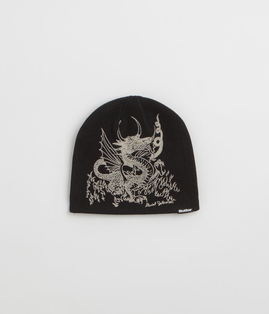 Butter Goods x Daniel Johnston Dragon Skully Beanie - Black