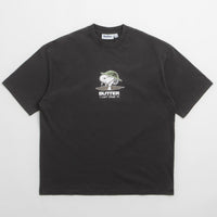 Butter Goods x Peanuts Can't Stand It T-Shirt - Washed Black thumbnail