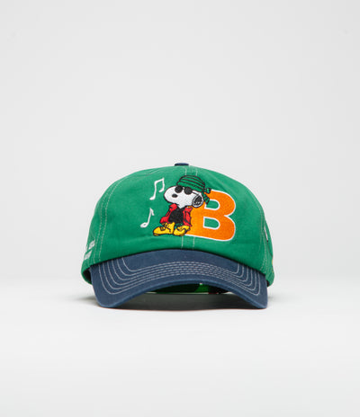 Butter Goods x Peanuts Music Cap - Washed Kelly Green / Navy