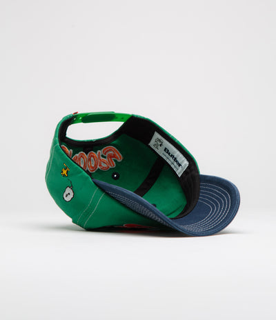 Butter Goods x Peanuts Music Cap - Washed Kelly Green / Navy