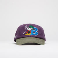 Butter Goods x Peanuts Music Cap - Washed Purple / Fern thumbnail
