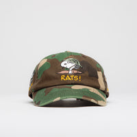 Butter Goods x Peanuts Rats Cap - Washed Camo thumbnail