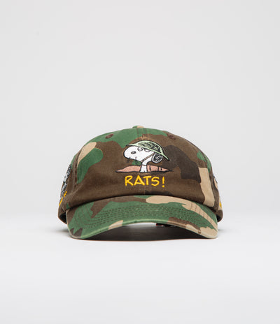 Butter Goods x Peanuts Rats Cap - Washed Camo