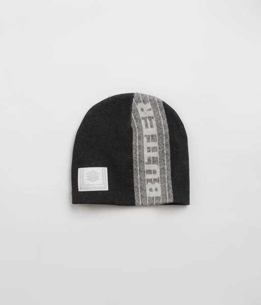 【BUTTER GOODS】Athletica Skully Beanie - Black Butter Goods X Umbro Athletica Skully Beanie Black Beanies
