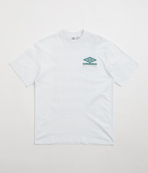 【BUTTER GOODS】X UMBRO LINES T-SHIRT Tシャツ Butter Goods x Umbro Lines T-Shirt - White | Flatspot