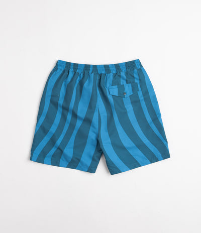 by Parra Aqua Weed Waves Swim Shorts - Greek Blue